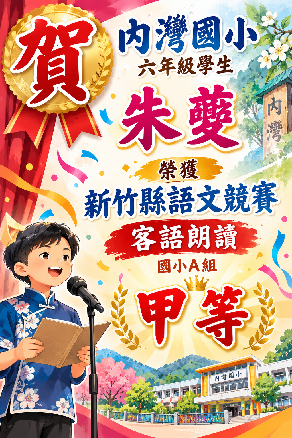115學年度客語朗讀